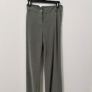 Alloy Apparel Tall Long Pinstripe Trouser Slacks
